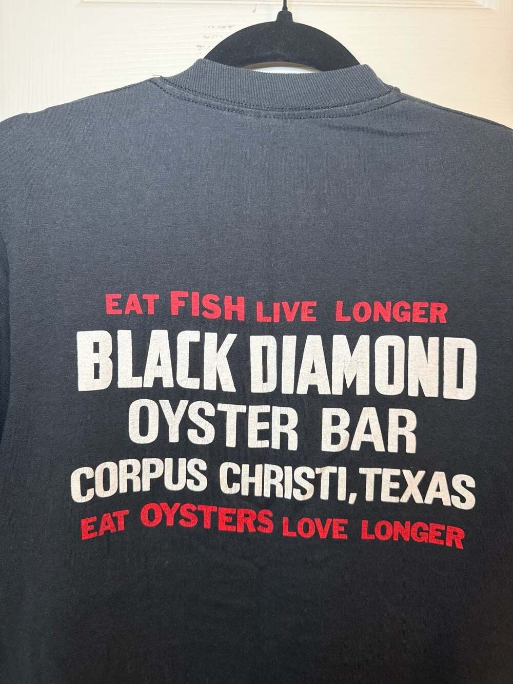 Vintage Black Diamond Oyster Bar Corpus Christi Texas T-Shirt